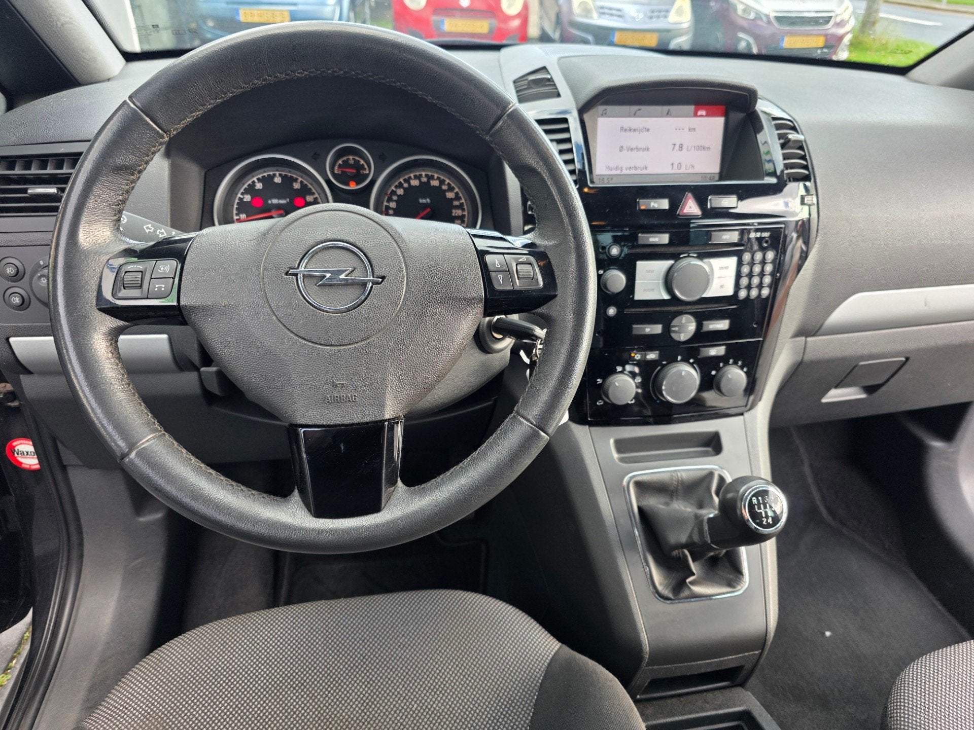 Opel Zafira 1.8 Edition – 7-persoons – Airco – Trekhaa, Voorwielaandrijving, Euro 5, Gebruikt, 4 cilinders