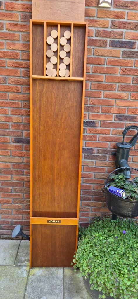 In staat van nieuw Homas sjoelbak 2meter 30schijven 70euro, Hobby en Vrije tijd, Gezelschapsspellen | Overige, Ophalen of Verzenden
