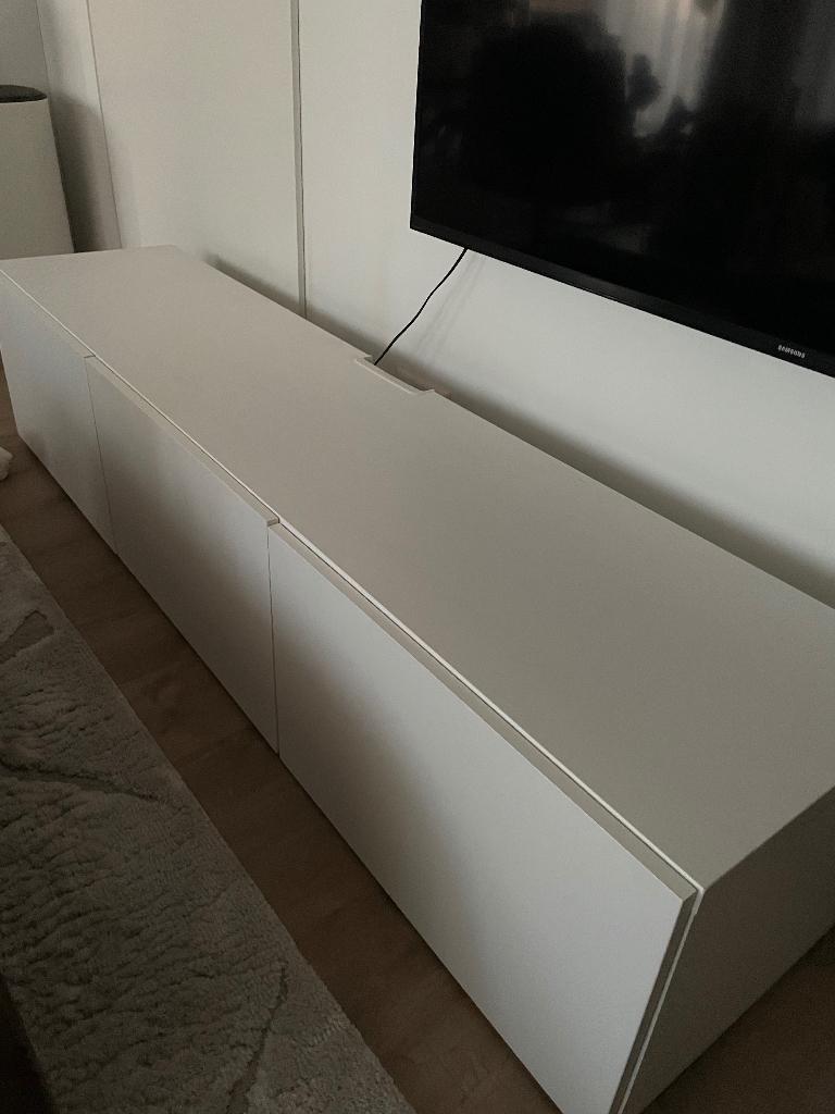 Besta TV meubel, Huis en Inrichting, Kasten | Televisiemeubels, Ophalen, 150 tot 200 cm, Zo goed als nieuw, Minder dan 100 cm
