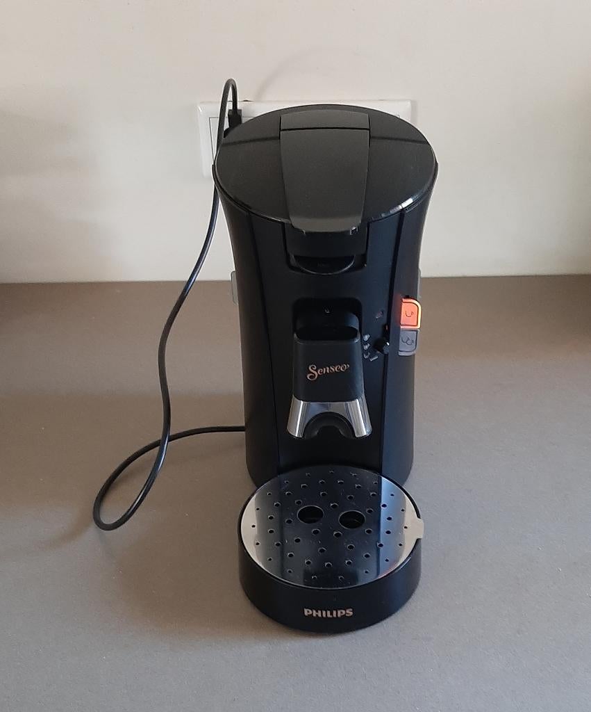 ☕zgan: Philips Senseo select koffiepadmachine CSA240🏷️€36,-, Gebruikt, Koffiemachine, Ophalen of Verzenden, 2 tot 4 kopjes