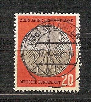 Plaatfouten BRD I, Ophalen of Verzenden, BRD, Gestempeld