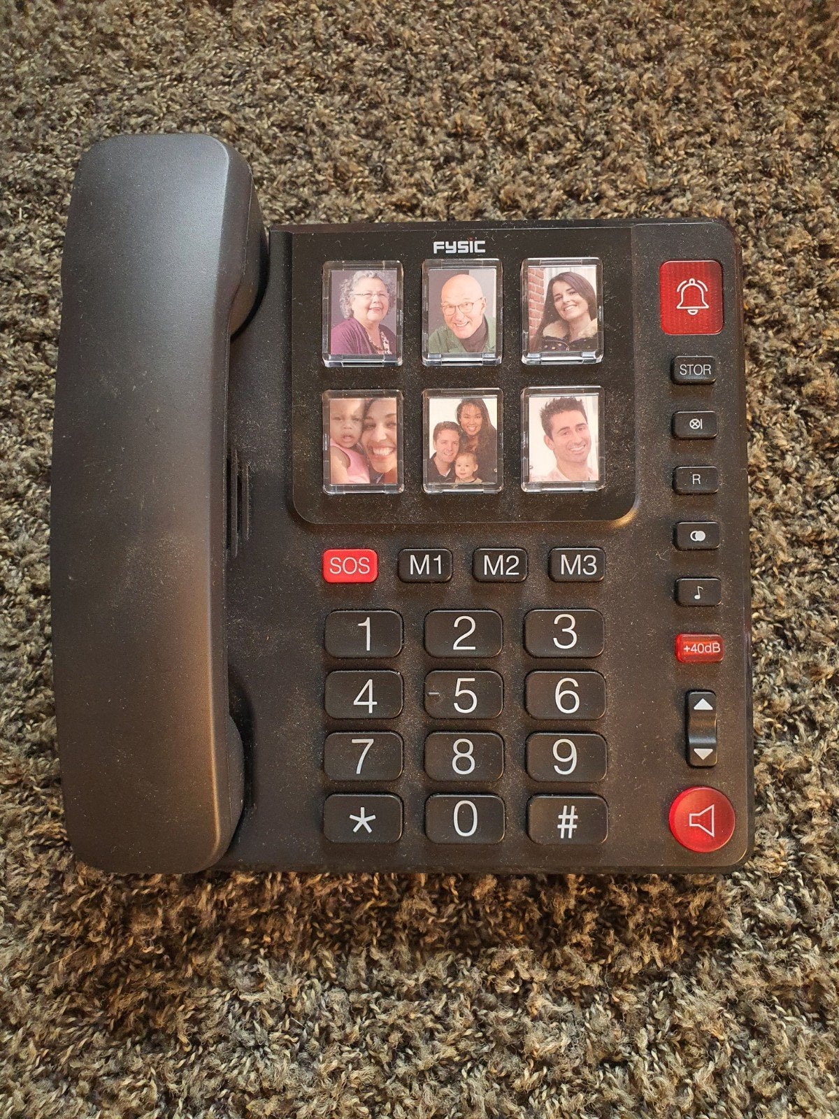 Fysic vaste telefoon voor senioren., Ophalen of Verzenden, Zo goed als nieuw
