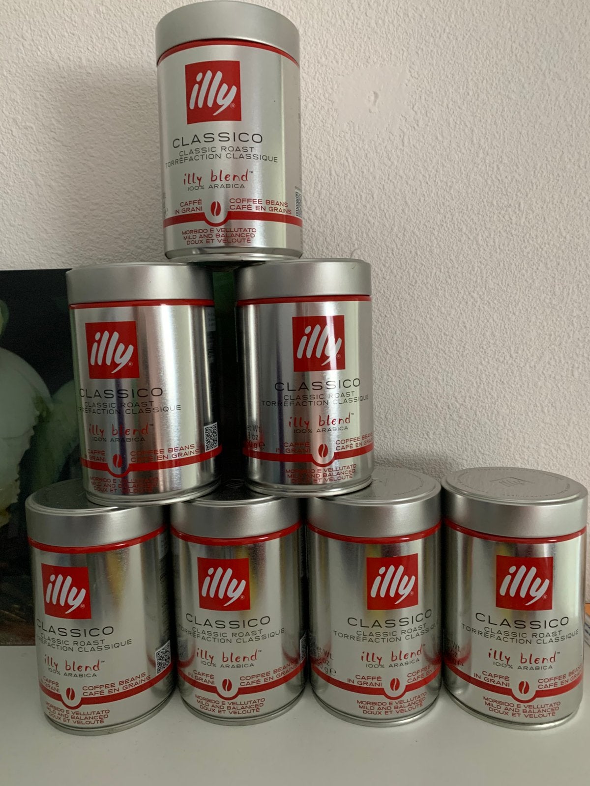 Lege koffieblikken illy, Ophalen of Verzenden, Zo goed als nieuw, Koffie, Overige merken