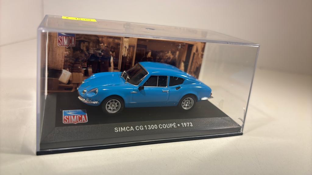 Simca cg 1300 coupe 1973 atlas 1.43, Overige merken, Auto, Ophalen of Verzenden, A