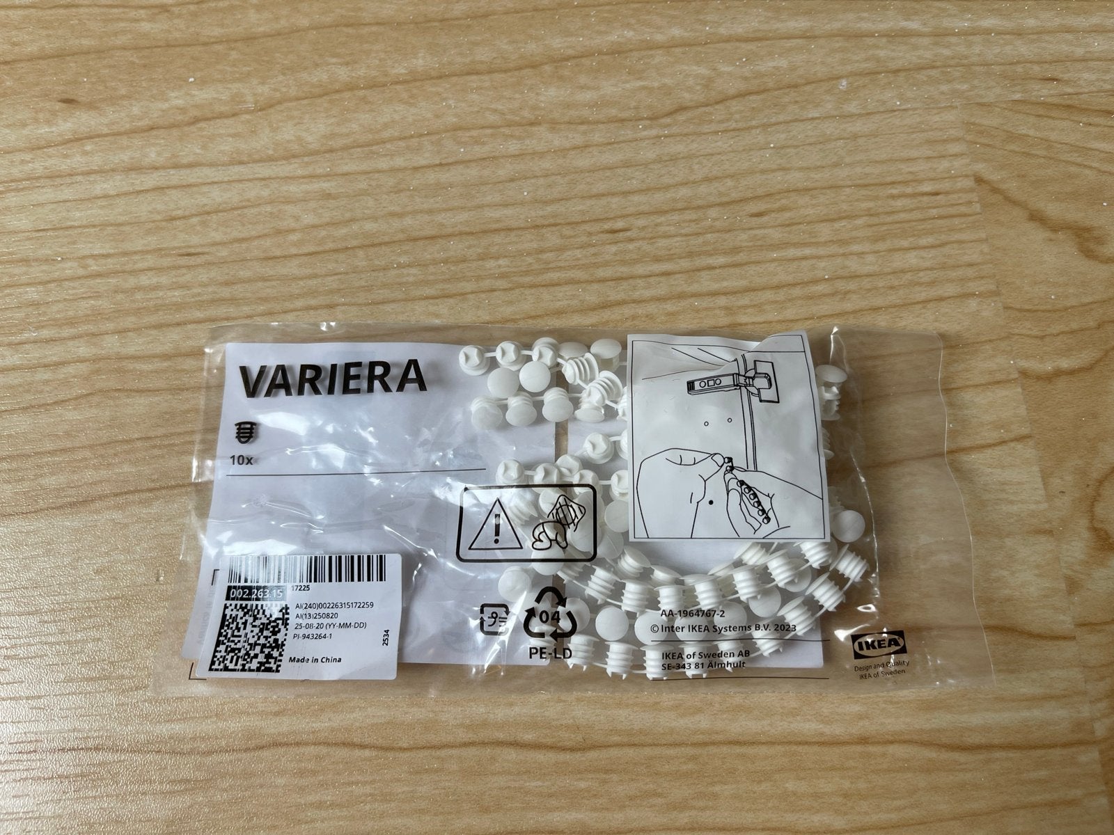 19x IKEA VARIERA Pluggen - Nieuw in verpakking, Ophalen, Nieuw