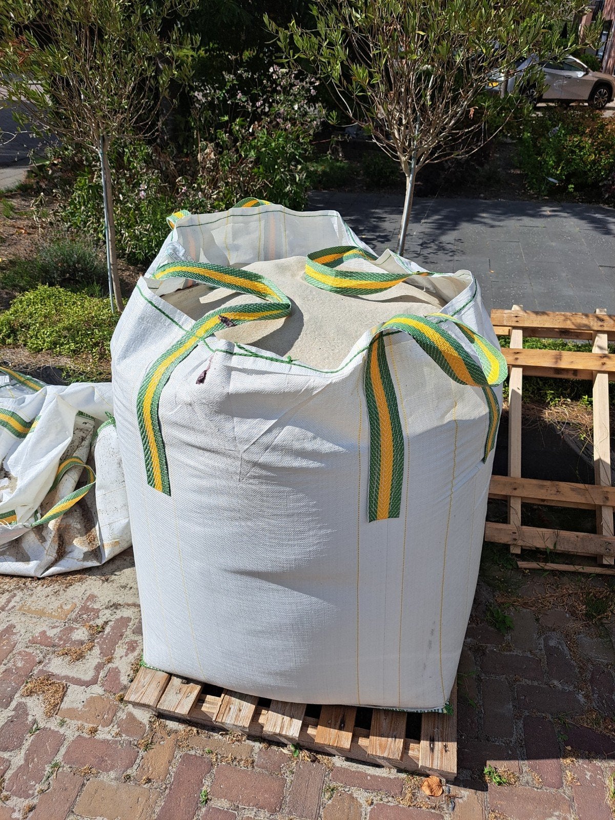 big bag zand, Ophalen of Verzenden, Zo goed als nieuw, Straatzand
