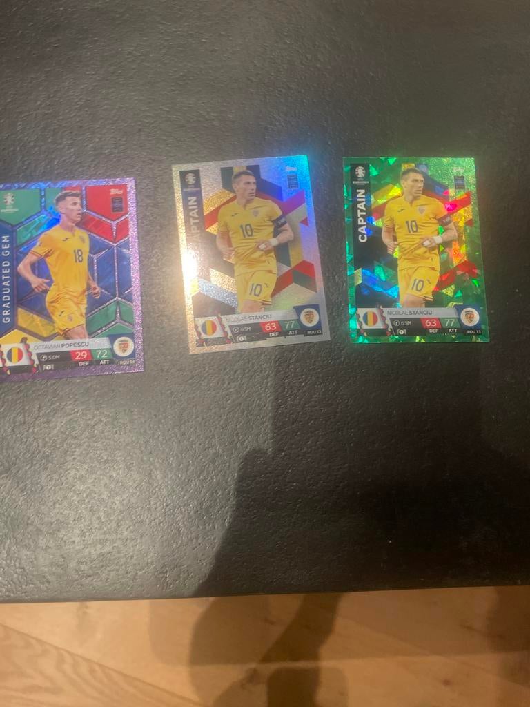 Topps Match Attax EURO 2024 Romania Kaarten (3 stuks), Ophalen of Verzenden, Nieuw, Overige sporten, Spelerskaart
