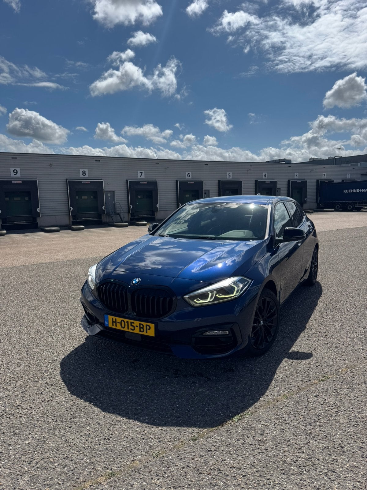 BMW 118i Automaat Achteruitcamera Stoelverwarming 115.000 km, Stof, Blauw, Origineel Nederlands, Particulier