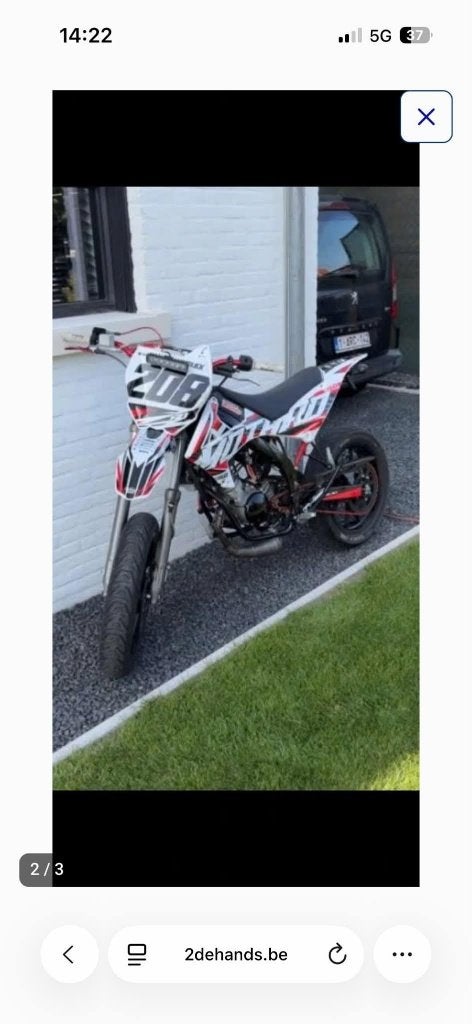 Crosser Rieju MRT 50, Overige merken, 7 versnellingen, Ophalen of Verzenden, Zo goed als nieuw