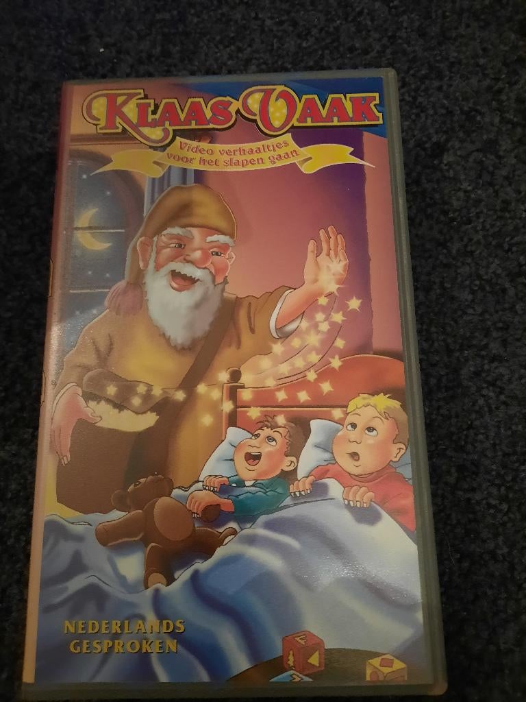 KLAAS VAAK! Mooie Tekenfilm Op VIDEO!, Cd's en Dvd's, Alle leeftijden, Ophalen of Verzenden, Zo goed als nieuw, Tekenfilm