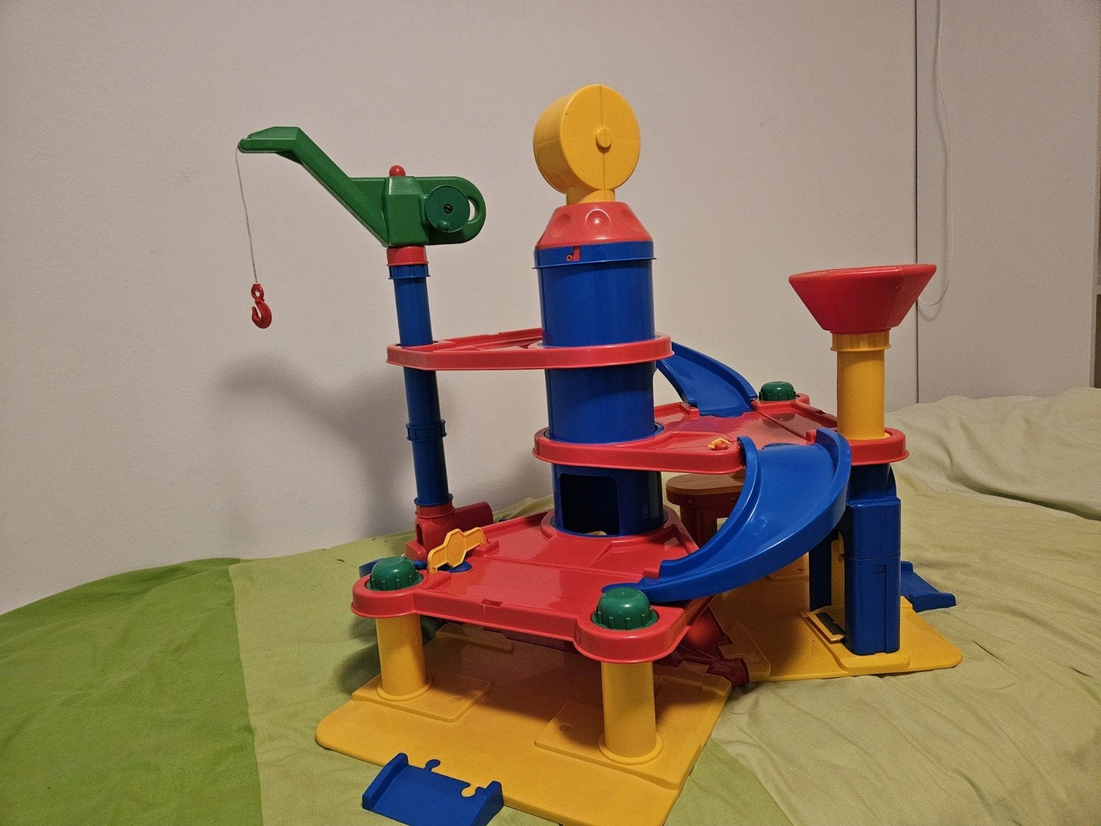 Leuke garage, Kinderen en Baby's, Speelgoed | Fisher-Price, Ophalen, Zo goed als nieuw, Speelset
