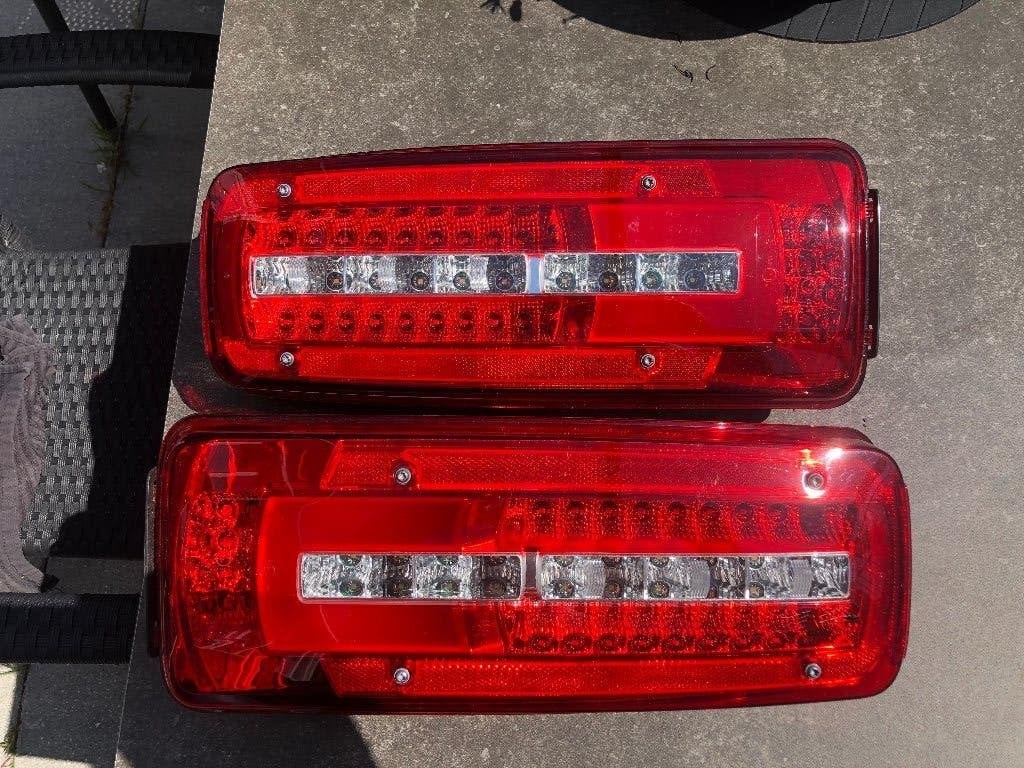 Originele Daf led achterlichten met ronde aansluiting, Ophalen, Gebruikt, DAF, Verlichting