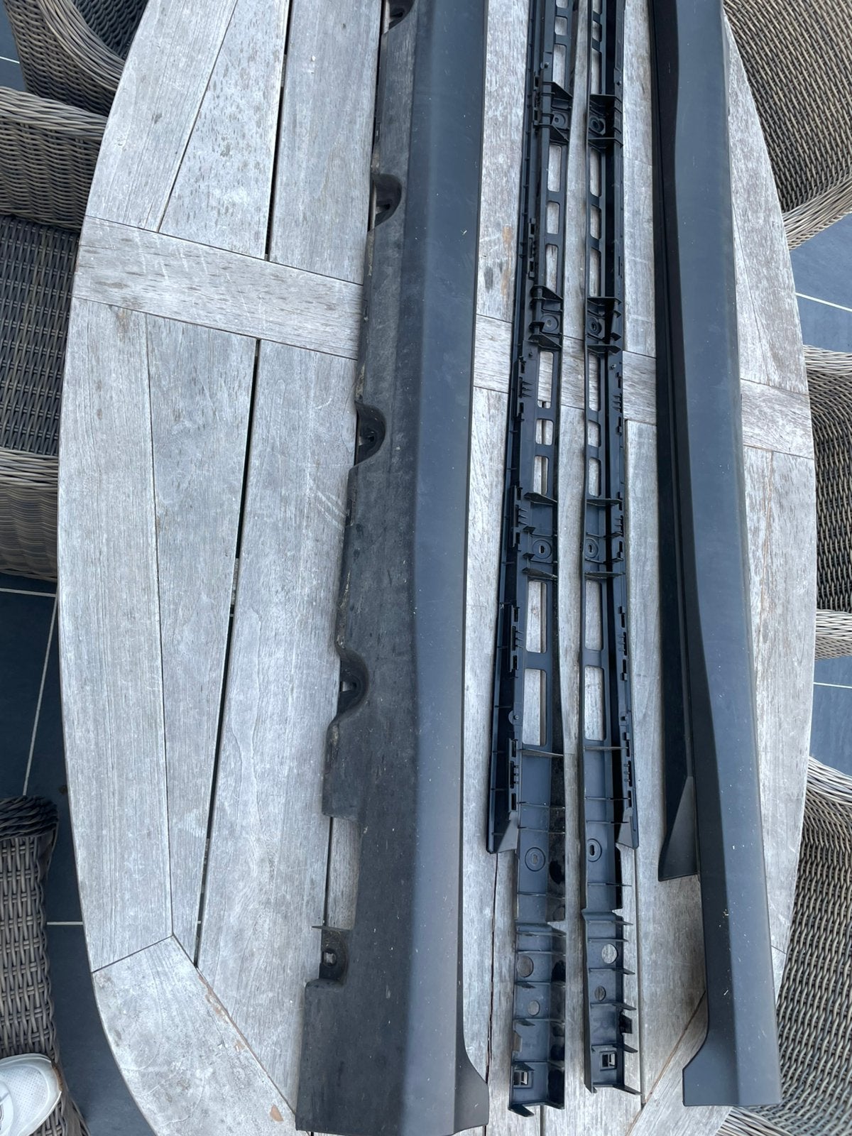 Kunstof dorpels mercedes GLC X253, Ophalen, Bumper