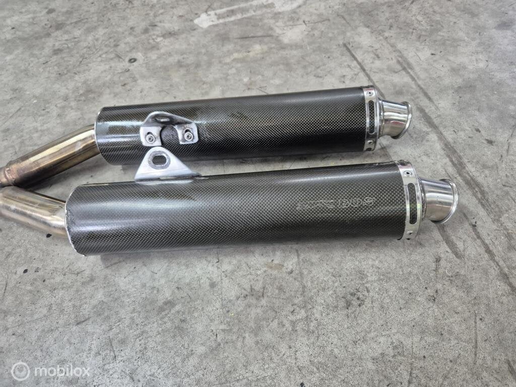 Bos carbon dempers uitlaten sportuitlaten 851 888 Supersport, Gebruikt, Factorystore.service@ducati.com, Ophalen of Verzenden