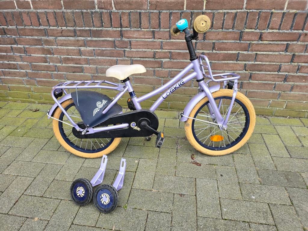 Loekie Country Tour meisjes fiets 16 inch kinderfiets, Ophalen, Zijwieltjes, 16 tot 20 inch, Loekie