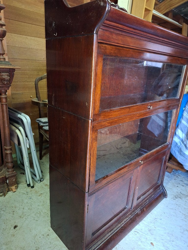 Vintage Vitrine/Barkast, Ophalen, Gebruikt, 100 tot 150 cm, 50 tot 100 cm