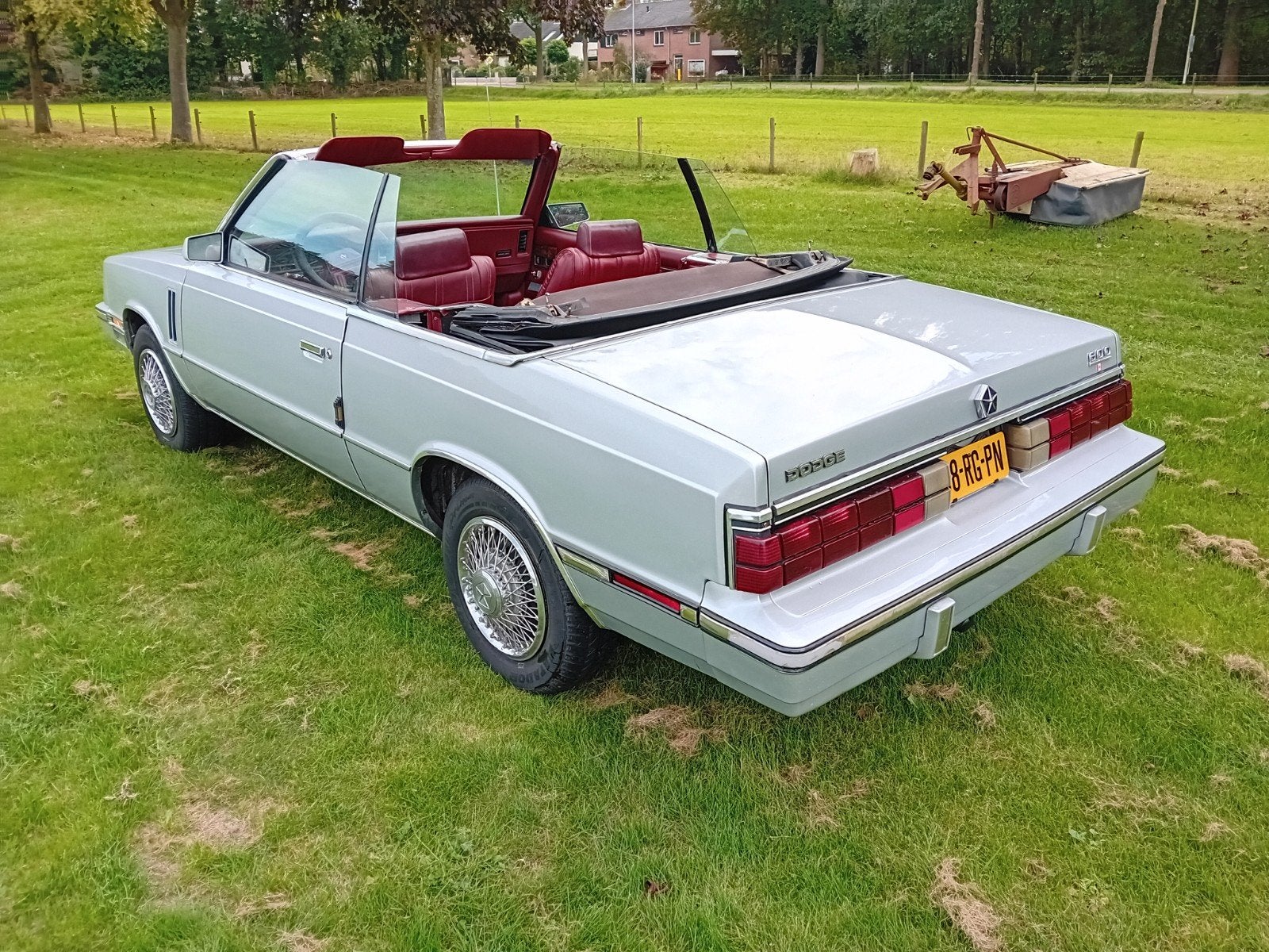 Chrysler Dodge 600 2.6L AUT Cabriolet 1986 Grijs 2 jaar APK, foto 3