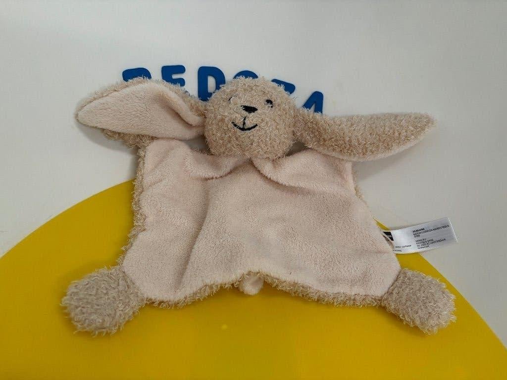 K2954 hema konijn doekje creme licht bruin, Ophalen of Verzenden, Zo goed als nieuw, Overige typen