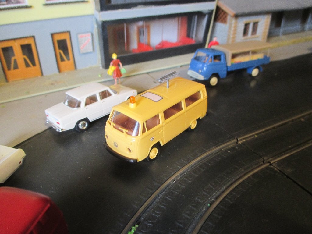 Volkswagen Kombi Bus T2b - Brekina Austria Post Funkmeßwage, Ophalen of Verzenden, Nieuw, Bus of Vrachtwagen, Brekina