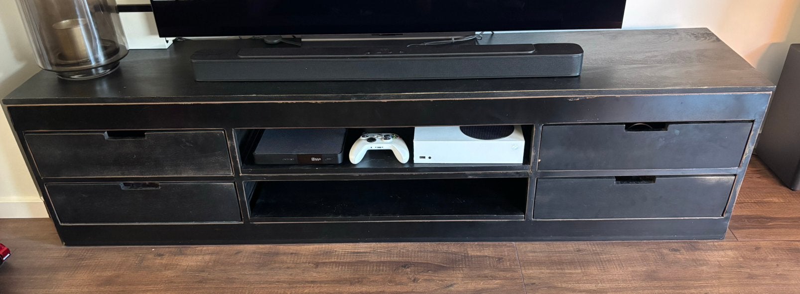 Rootsmann new vintage tv meubel robuust 2.0, Ophalen, 150 tot 200 cm, Zo goed als nieuw, Minder dan 100 cm