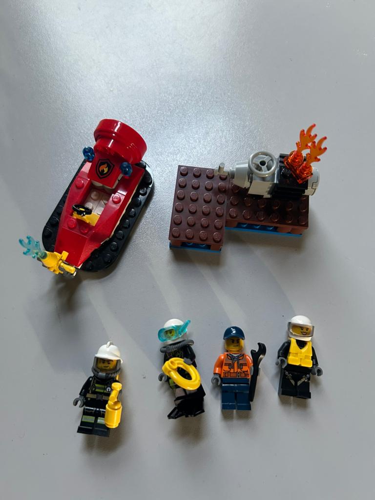 60106 Lego Brandweer starterset nr12, Ophalen of Verzenden, Gebruikt