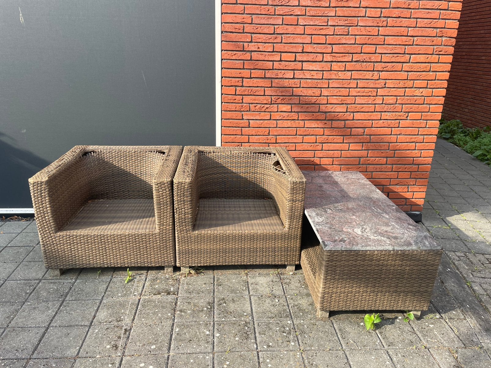 Gratis af te halen tuinmeubelen, Ophalen, Gebruikt