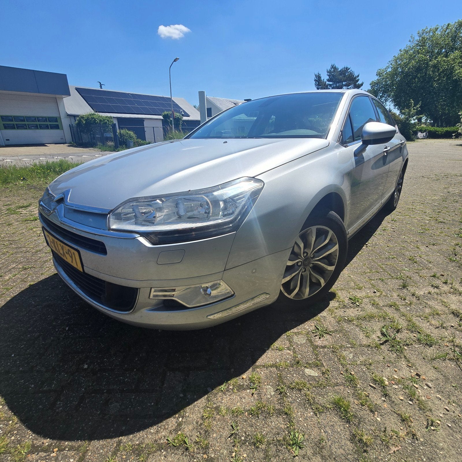 Citroën C5 1.6 THP 115KW 2013 Grijs, Auto's, Voorwielaandrijving, Dealer onderhouden, 15 km/l, Origineel Nederlands