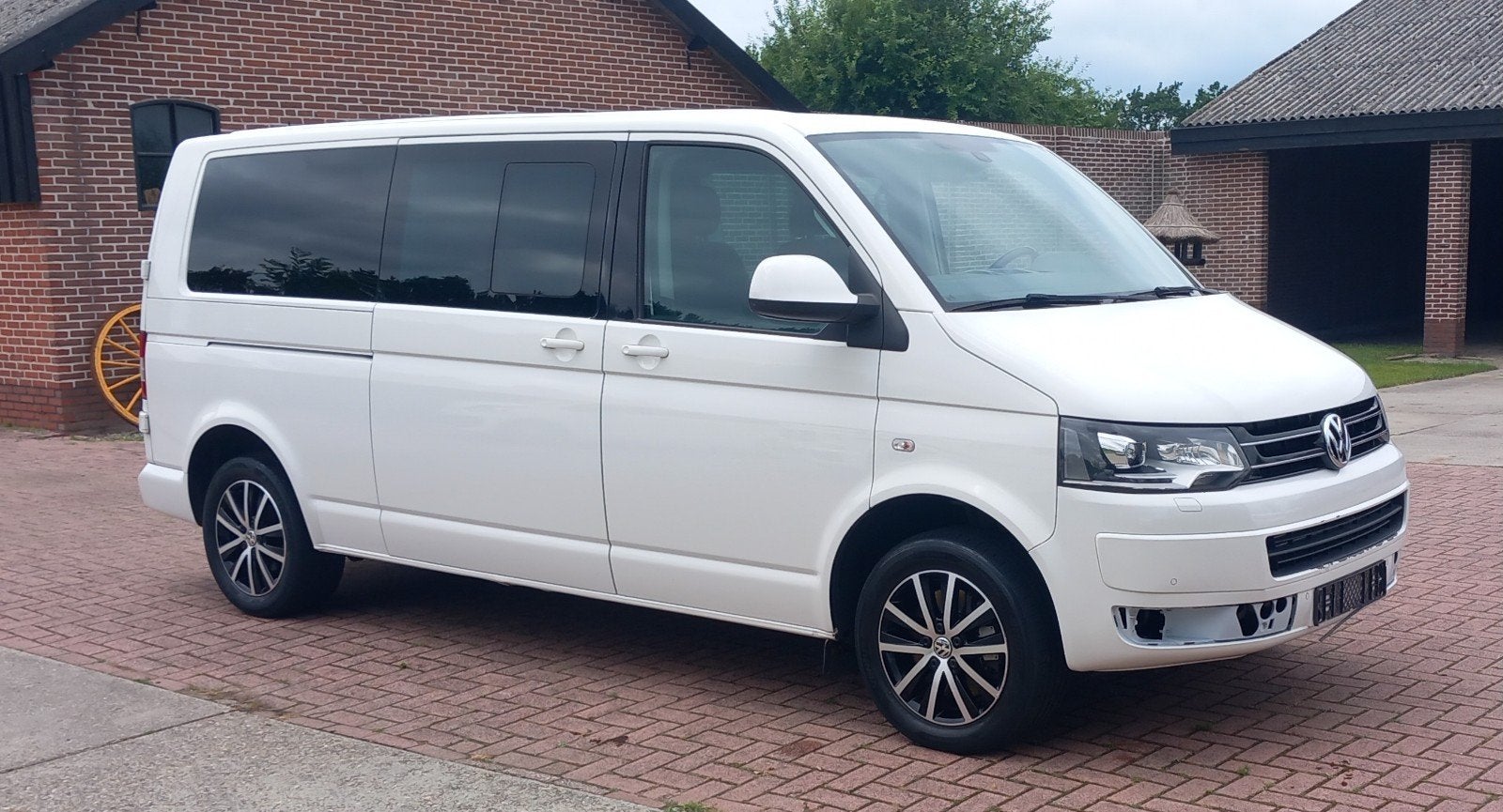 Volkswagen Transporter Caravelle, Auto diversen, Schadeauto's, Overige carrosserieën, Volkswagen, Wit, Diesel