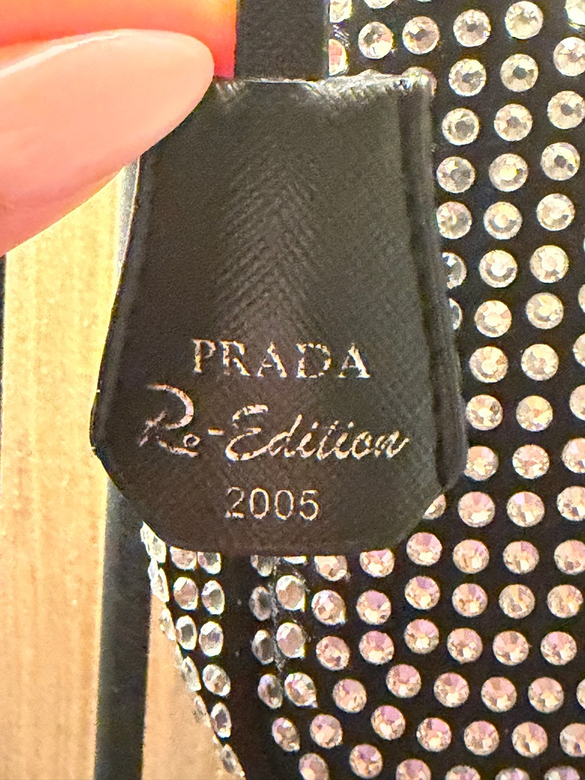 Glitter Schoudertasje, Ophalen of Verzenden, Zo goed als nieuw, Zwart, Schoudertasje