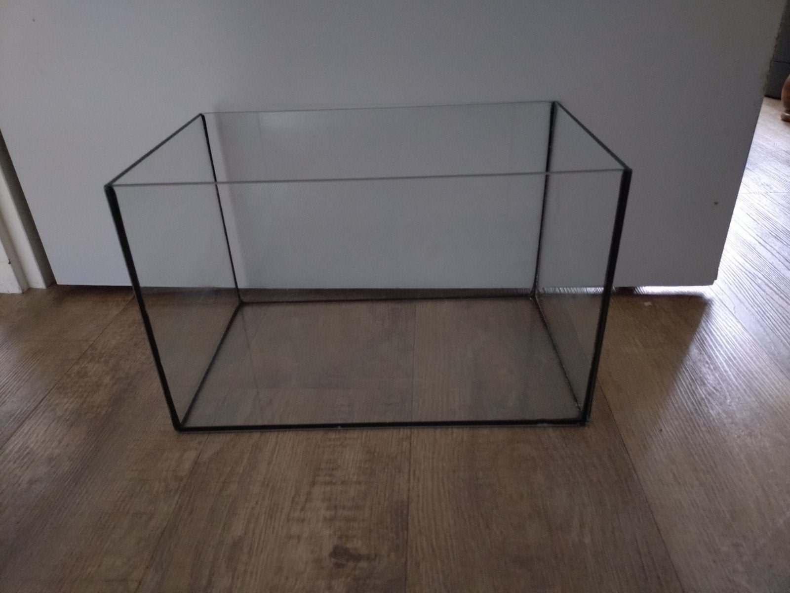 glazen aquarium bak., Ophalen, Gebruikt, Leeg aquarium