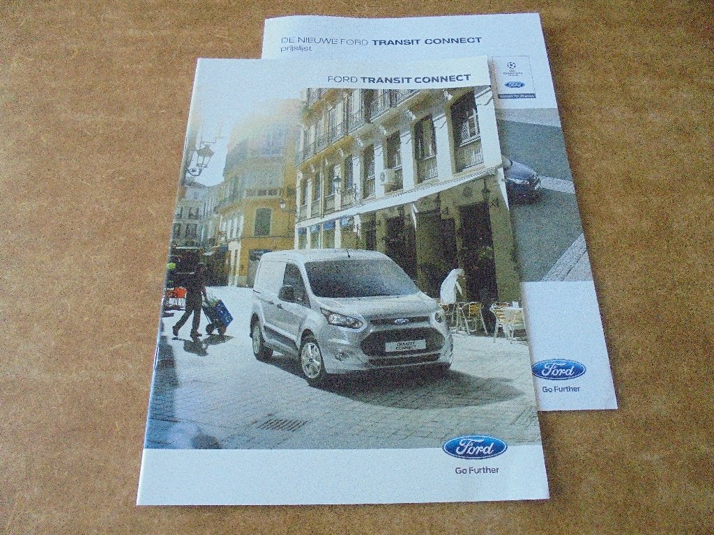 brochure Ford Transit Connect  2014, Ophalen of Verzenden, Nieuw, Ford