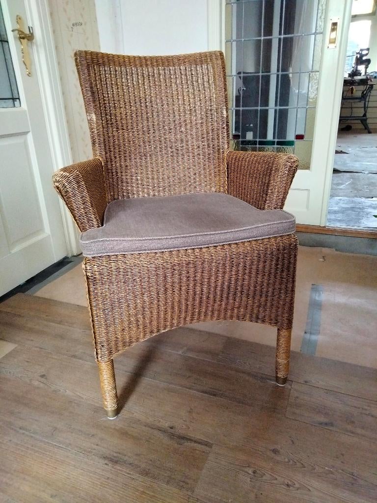 Vincent Sheppard rieten stoelen  17,50 per stoel, Ophalen, Gebruikt, Overige kleuren, Riet of Rotan