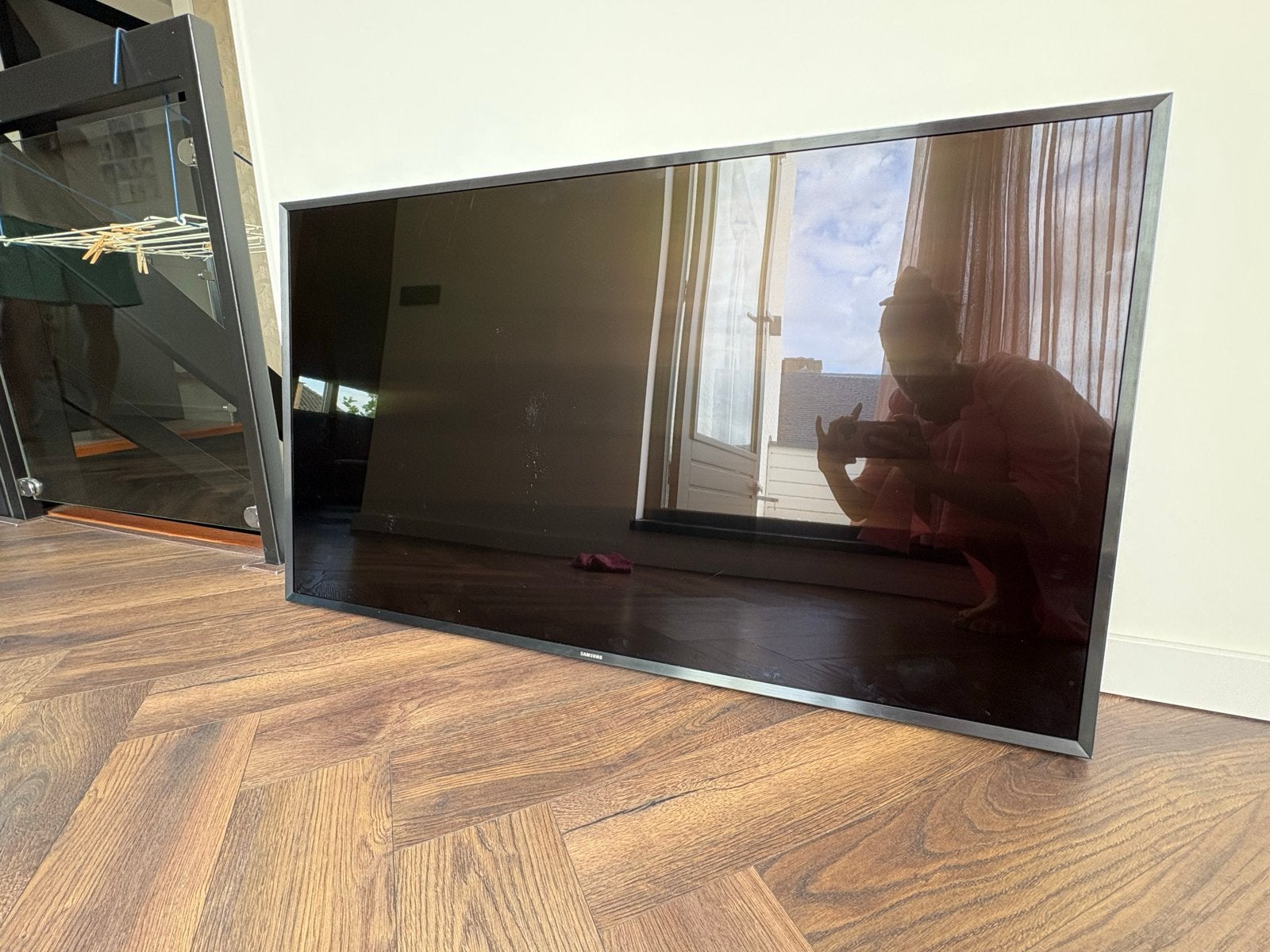 Samsung 4K Smart TV 48 inch, One Connect Box en ophangbeugel, Ophalen, Gebruikt, 50 Hz, 80 tot 100 cm