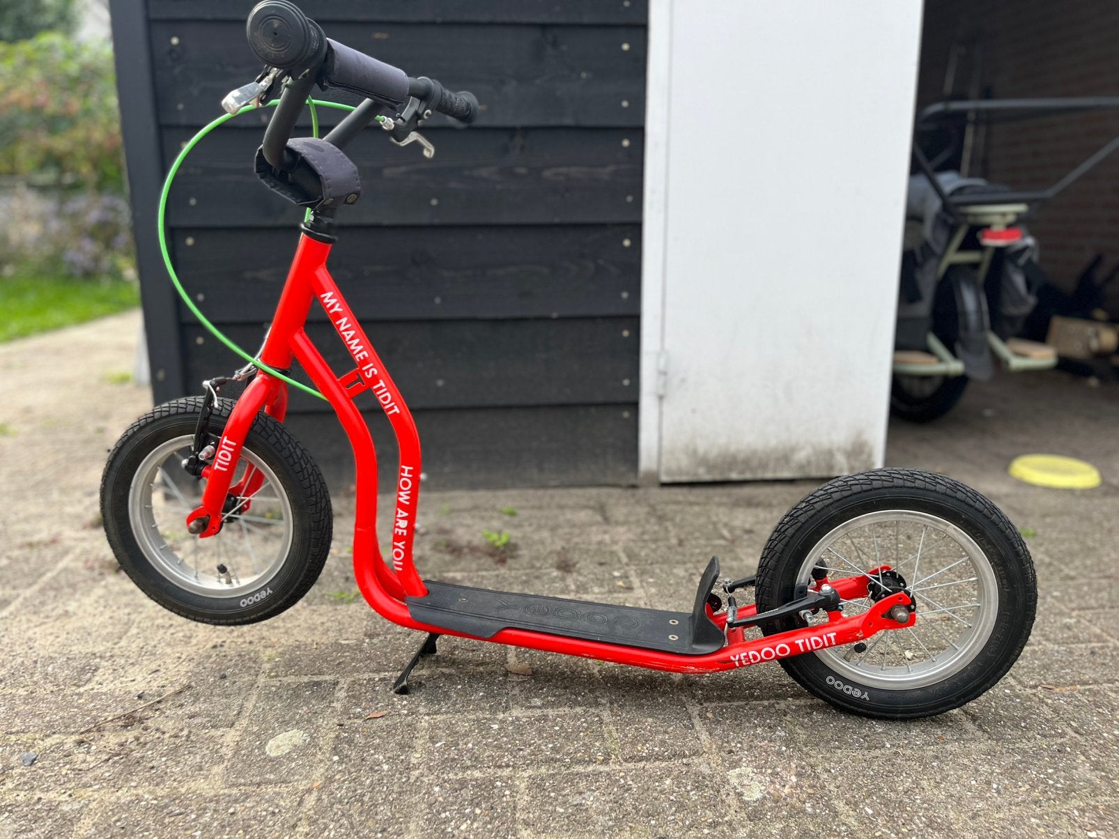Super leuke step Yedoo Tidit Red, Fietsen en Brommers, Ophalen, Gebruikt, Gewone step