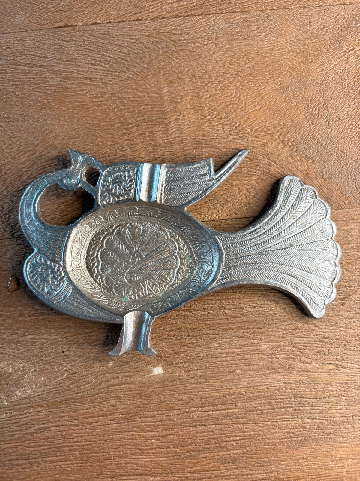 Vintage messing asbak / schaaltje in de vorm van een vogel, Ophalen of Verzenden