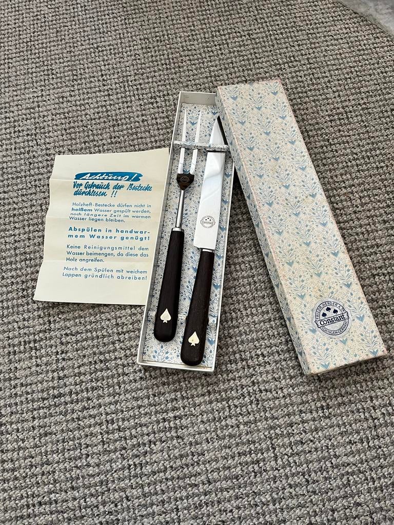 Vlees Set van Solingen Germany, Antiek en Kunst, Antiek | Bestek, Ophalen