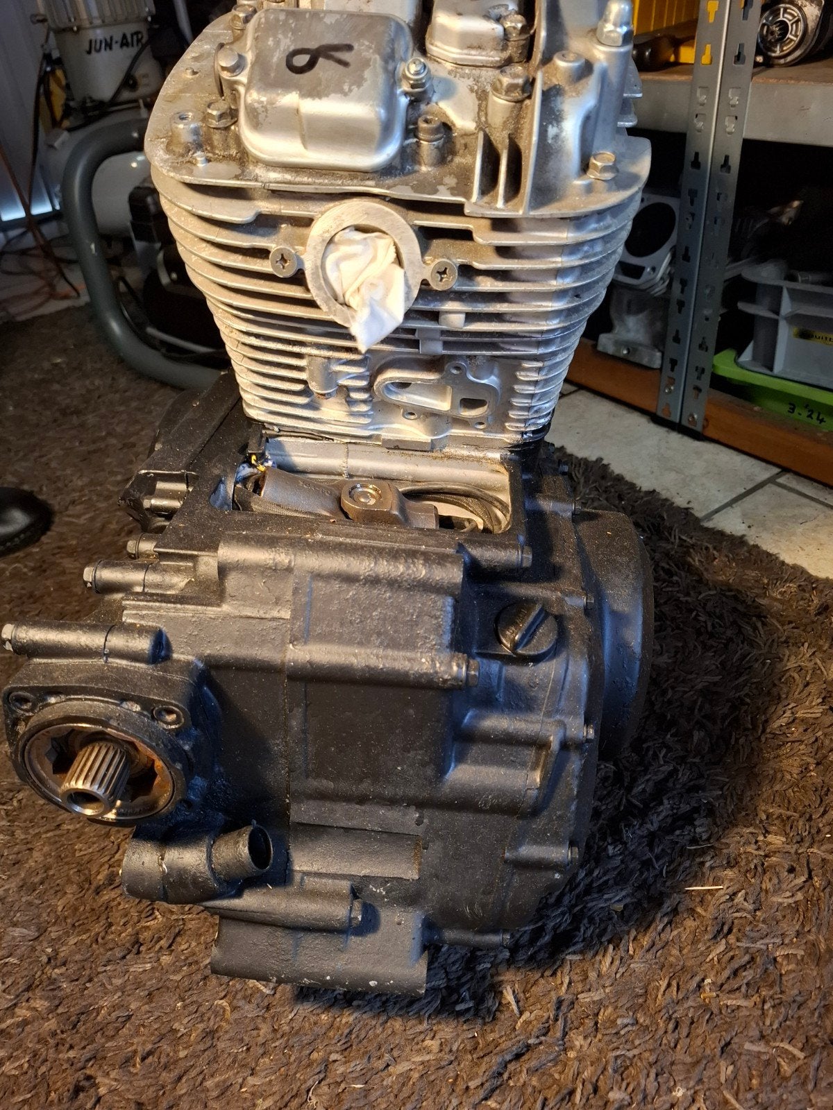 Motorblok Suzuki Intruder 800 - Goede staat, Ophalen of Verzenden, Gebruikt