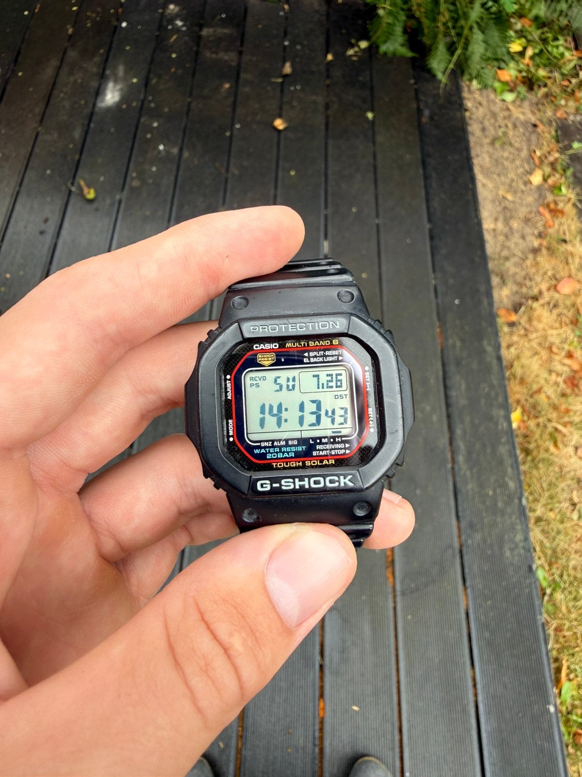 Casio GW-M5610-1ER, Gebruikt, Zwart, IOS, Ophalen of Verzenden