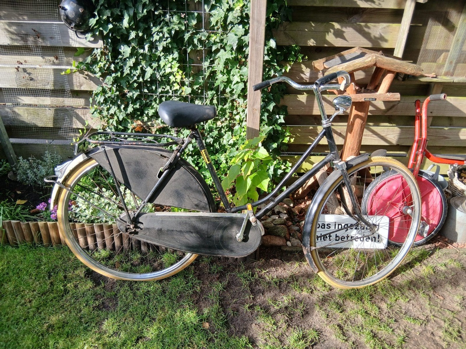 Vintage Fongers Damesfiets - Jaren '50, Ophalen of Verzenden, Terugtraprem, Fongers, Jaren '50