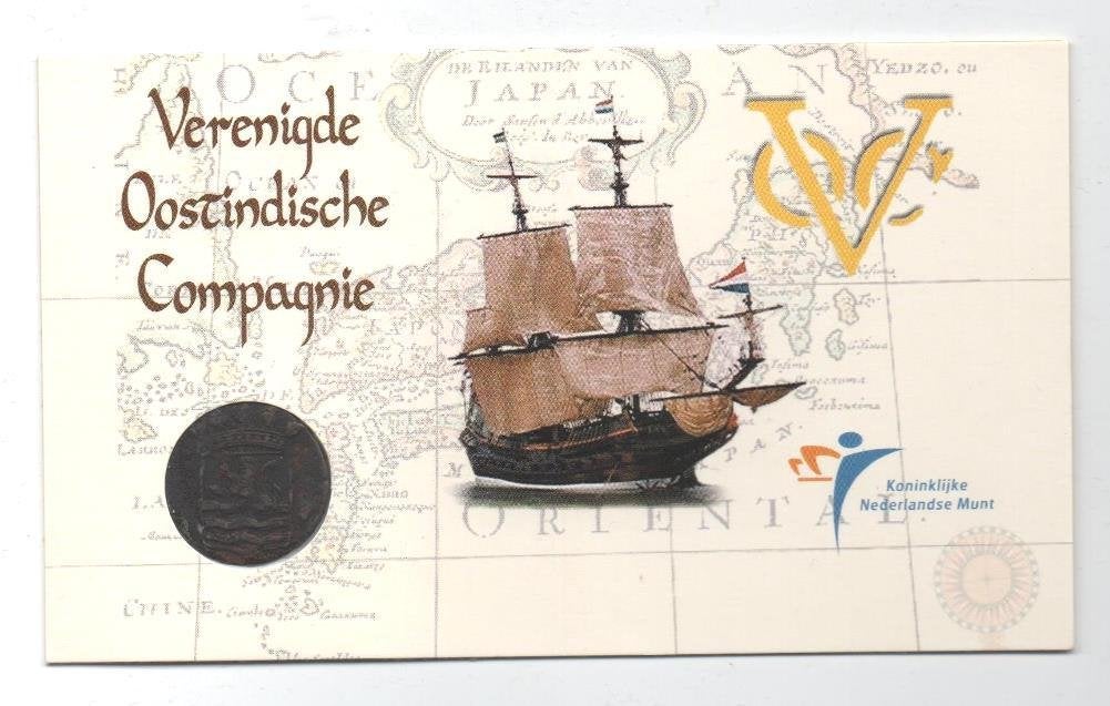 VOC MUNT 1734, Ophalen of Verzenden, Vóór koninkrijk, Overige waardes, Losse munt