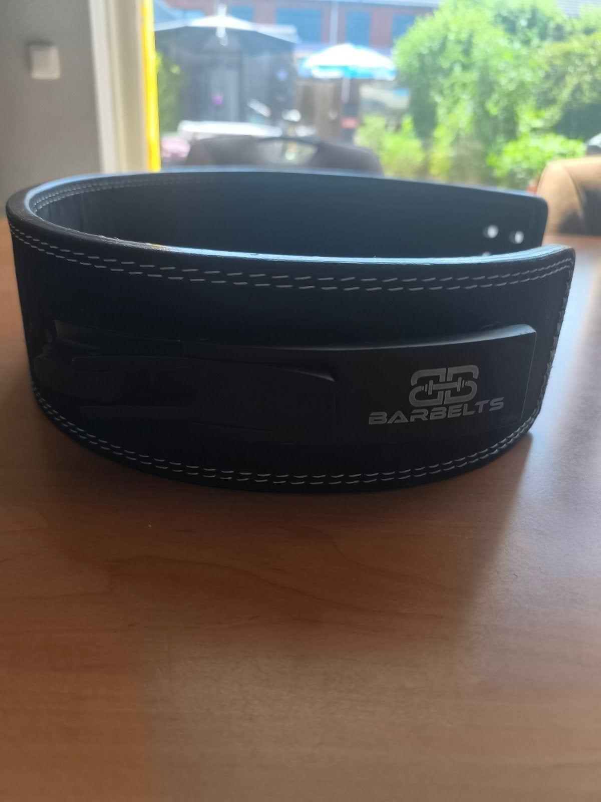 Barbelts Powerlifting Riem - Zo goed als nieuw, Ophalen of Verzenden, Zo goed als nieuw, Rug, Overige typen