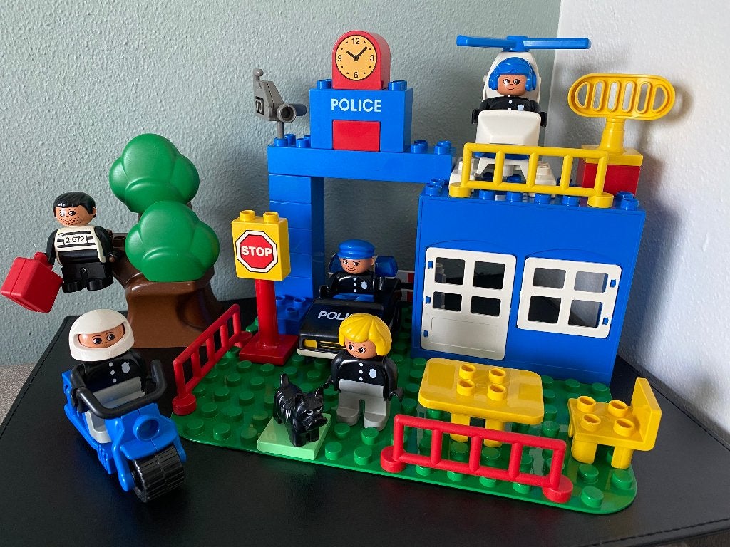 Lego Duplo Politiebureau, Ophalen of Verzenden, Gebruikt, Duplo