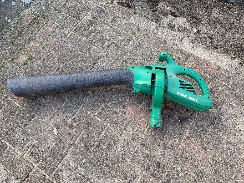 Black & Decker Bladblazer/bladzuiger, Ophalen, Gebruikt, Met opvangzak, Elektrisch