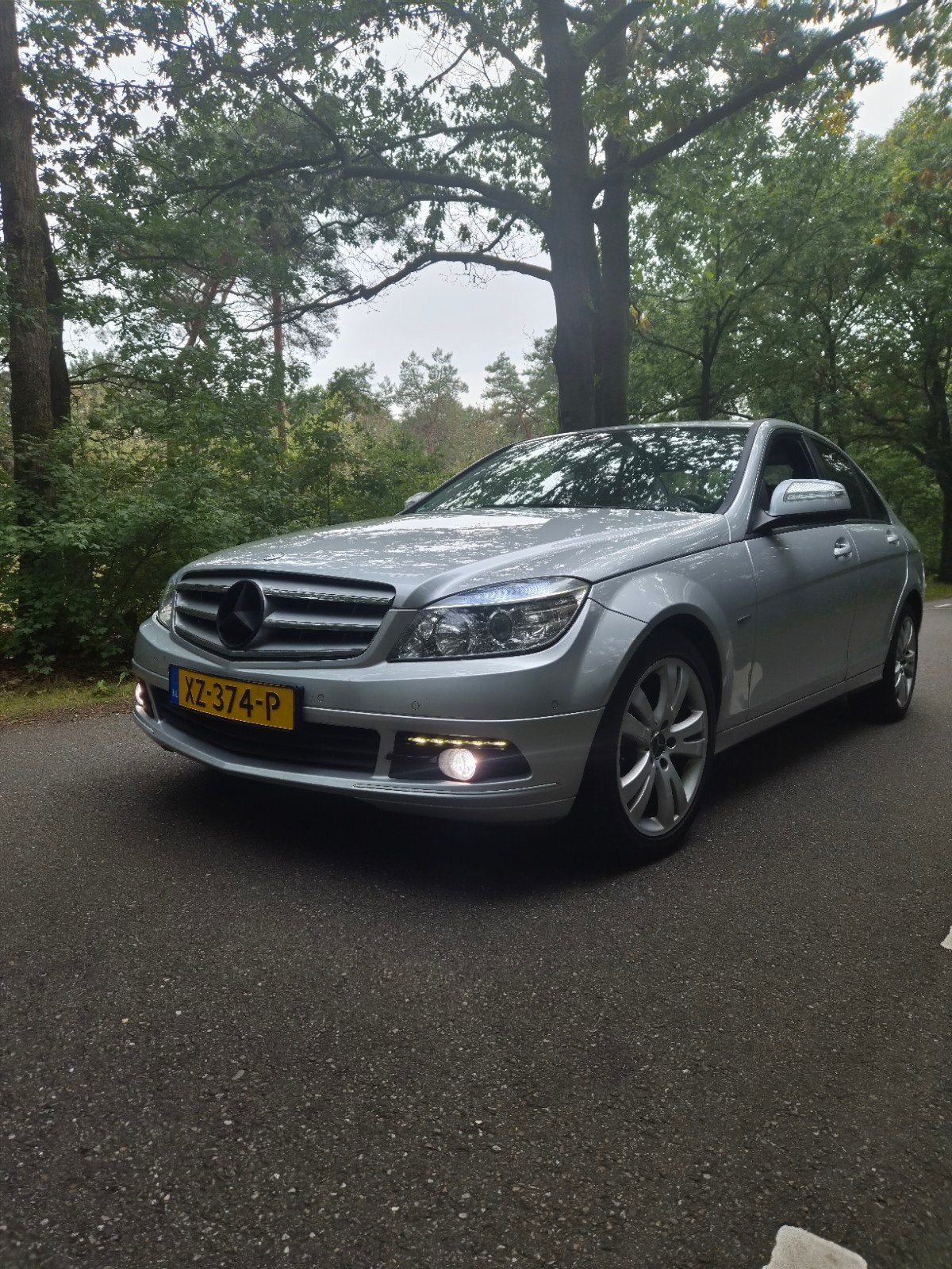 Mercedes-Benz C-Klasse  C180 Kompressor Sedan AUT 2007, Achterwielaandrijving, 1800 kg, 1796 cc, 75 €/maand