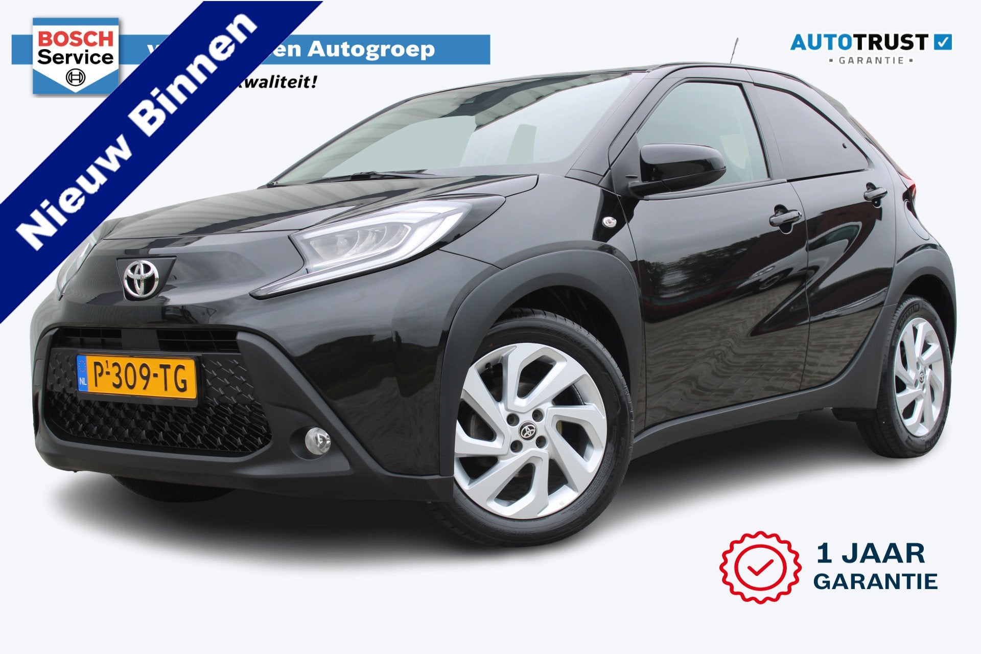 Toyota Aygo X 1.0 VVT-i MT first | Incl. 12 maanden garantie, Auto's, 12 maanden, Stof, Gebruikt, 920 kg