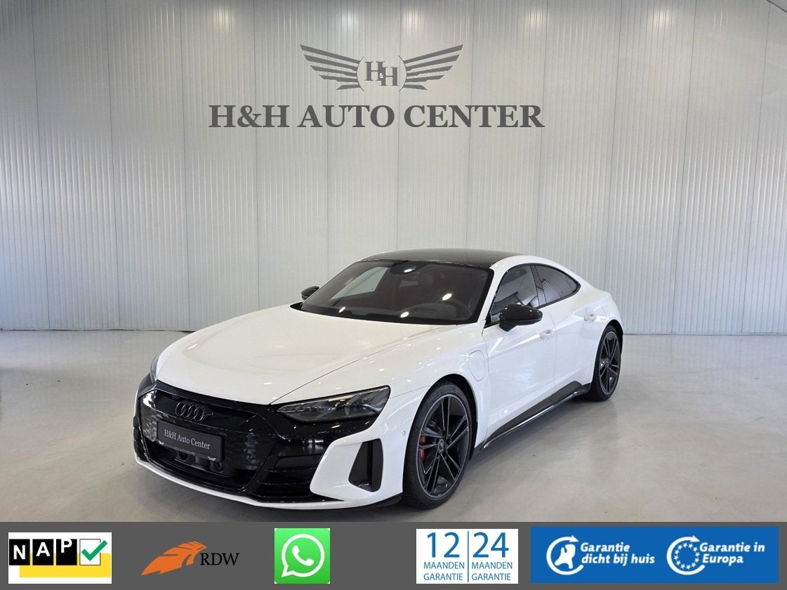 Audi e-tron GT RS 93 kWh |599PK| (bj 2022, automaat), Auto's, Automaat, 238 pk, Gebruikt, Zwart