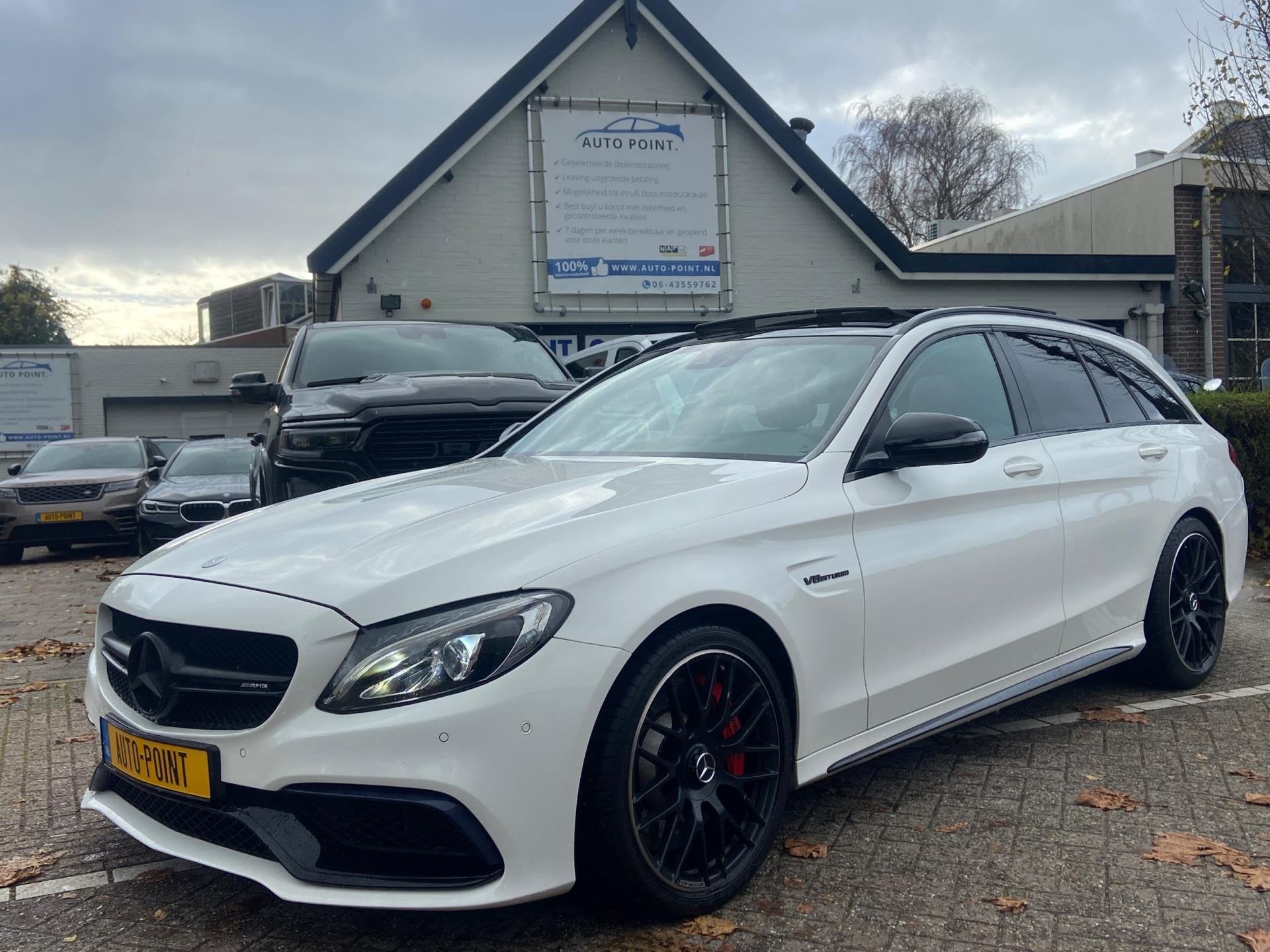 Mercedes-Benz C-klasse Estate AMG 63 S EDITION 1 PANO/DESIGN, Auto's, Automaat, Achterwielaandrijving, Gebruikt, 8 cilinders