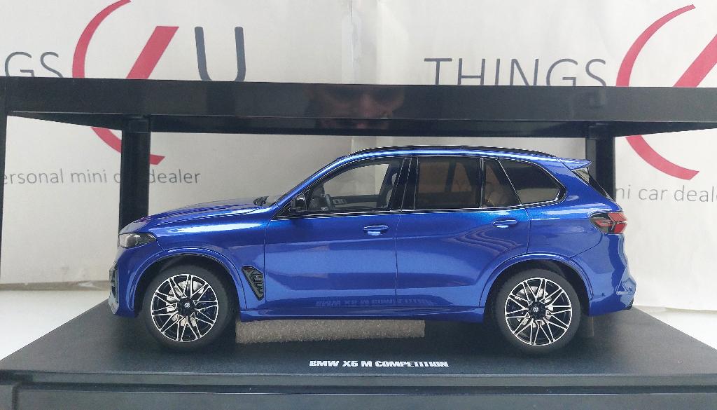GT Spirit 1:18 BMW X5 M Competition G05 Marina Bay blue, Hobby en Vrije tijd, Modelauto's | 1:18, Ophalen of Verzenden, Nieuw