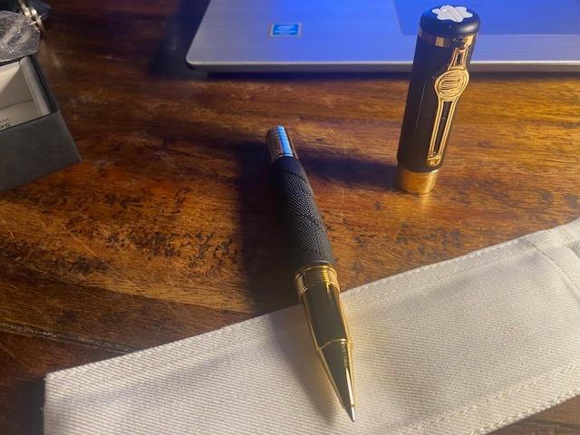 pen mont blanc, Verzamelen, Pennenverzamelingen, Overige merken, Balpen, Nieuw, Met doosje