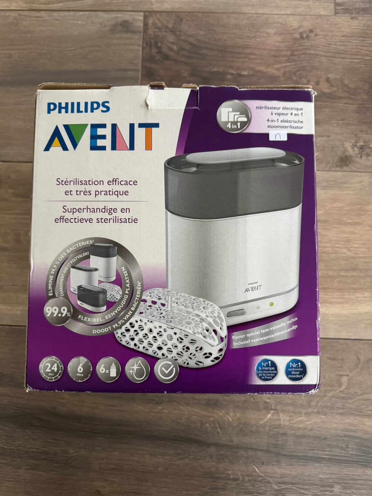 Philips avent elektrische sterilisator, Ophalen, Zo goed als nieuw, Sterilisator